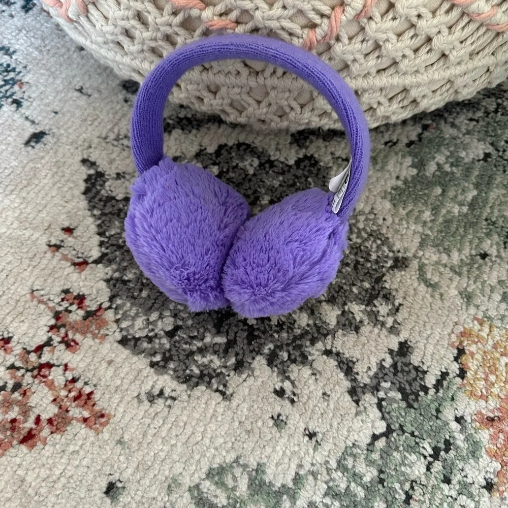 Purple Unicorn Earmuffs